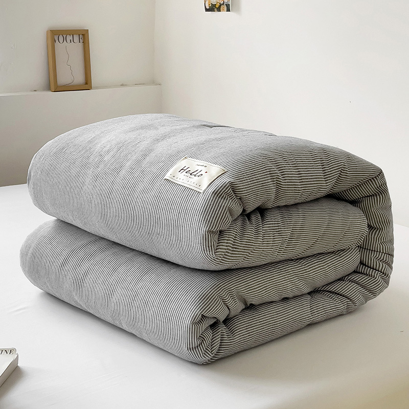 纯棉冬被加厚保暖双人被学生宿舍全棉春秋被大豆被褥被芯200×230