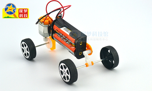 探梦 F1赛车模型 冠齿前驱动竞速电动小车 创意diy拼装汽车模型