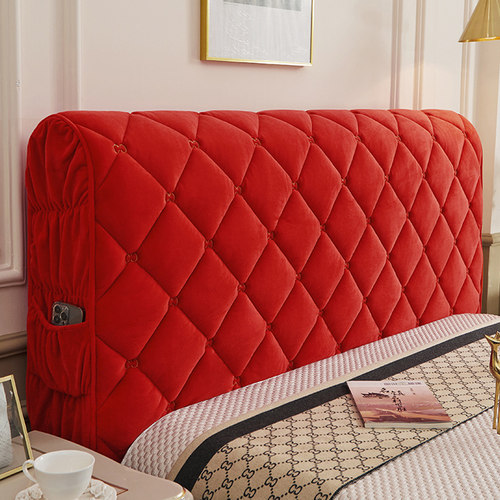 幸福驿站床头罩加绒加厚防撞