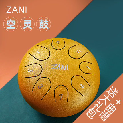 ZANI专尔空灵鼓初学者钢舌鼓忘忧鼓空明鼓8/11/15音专业级色空鼓