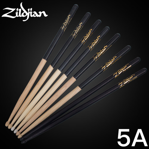 知音美产zildjian鼓棒5A鼓槌加长