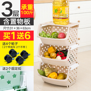 kệ để chén Nhà bếp lưu trữ hiện vật kệ rau quả sàn nhiều tầng lưu trữ giỏ rau giỏ hàng cung cấp các thiết bị cửa hàng nhỏ - Trang chủ kệ úp bát 2 tầng