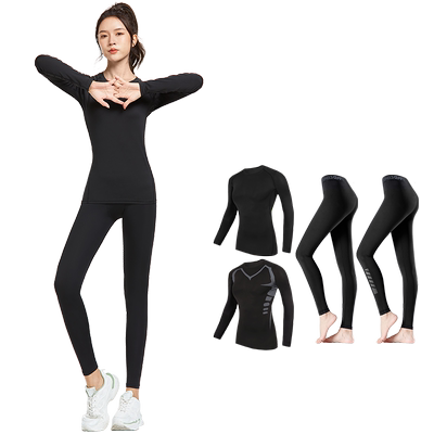 速干高弹吸湿排汗运动套装瑜伽