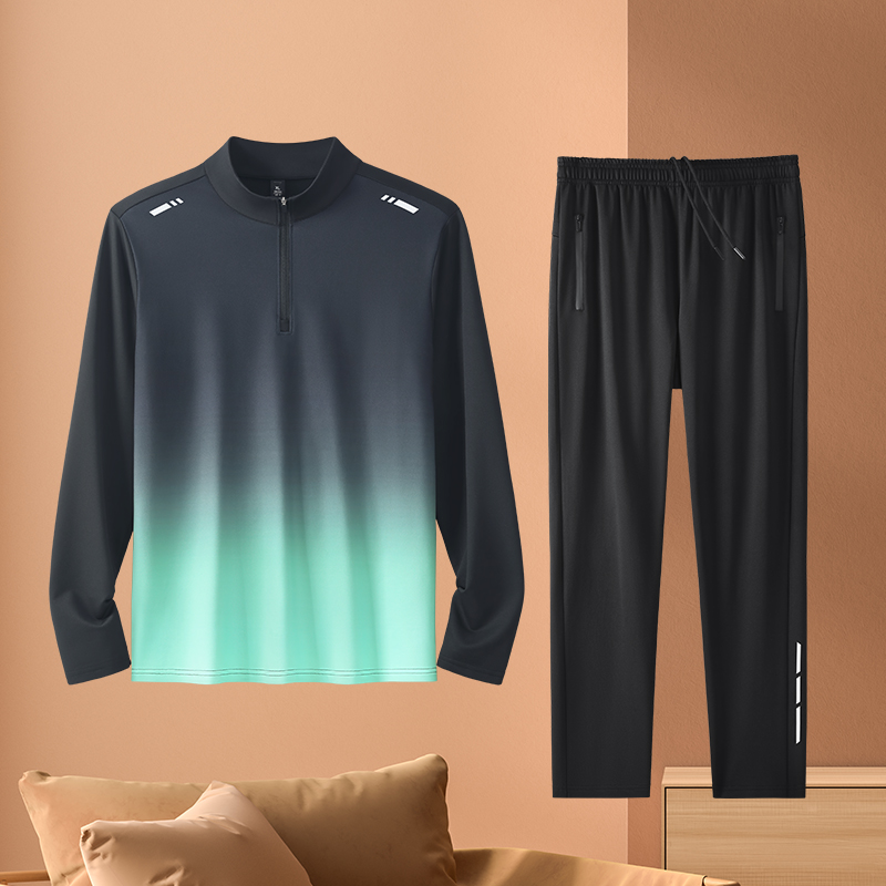 艾伦伯顿健身套装男士跑步训练服