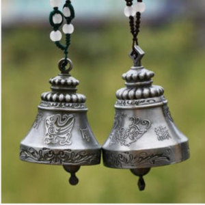 创意云南七夕爱情风铃男女龙凤玲生日礼物 卧室阳台汽车挂饰门饰