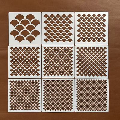 鱼鳞系列手账儿童涂鸦绘画辅助