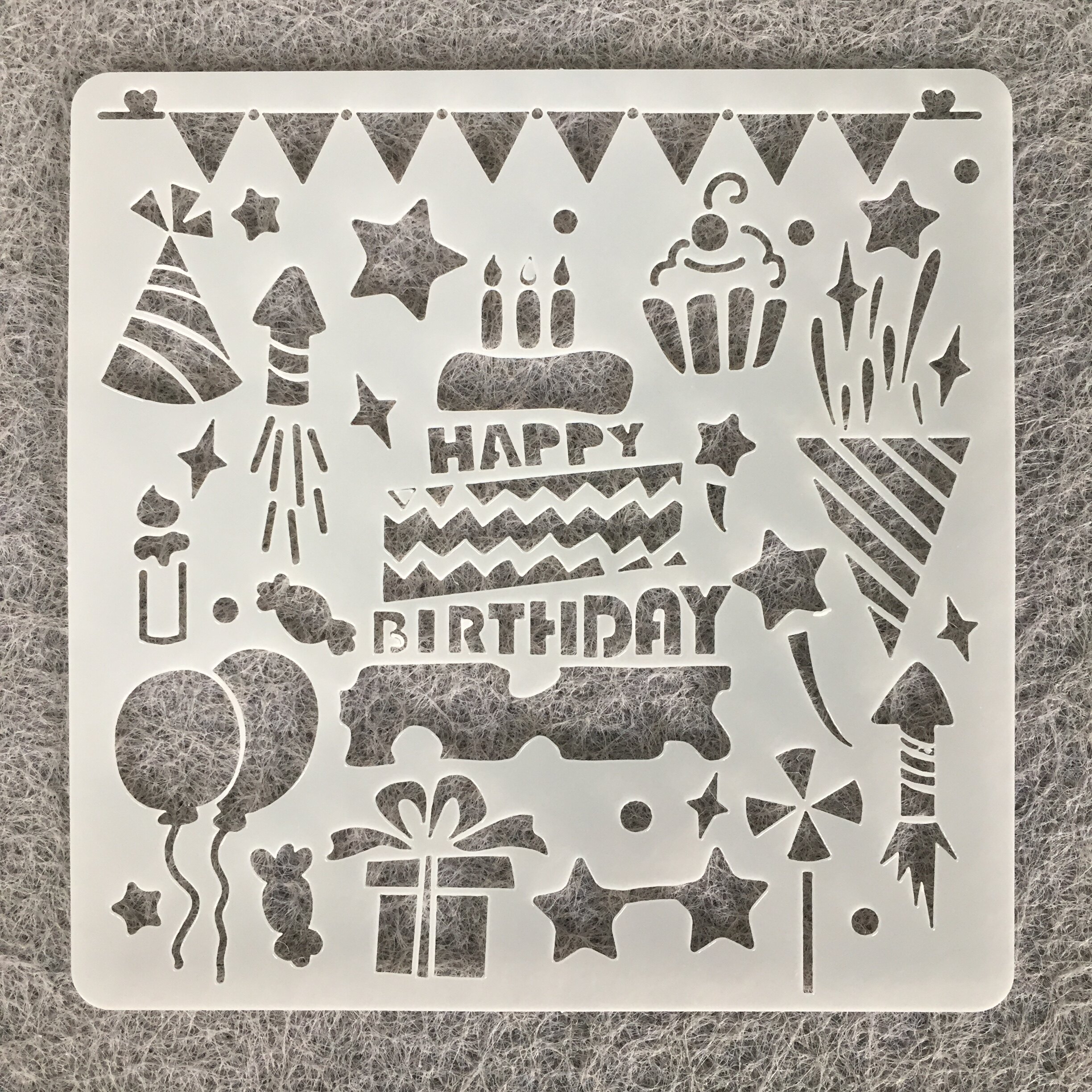 폭발 상자 테마 레이스 눈금자 그림 템플릿 깜짝 선물 상자 DIY 광장 수제 사진 앨범 낙서 템플릿