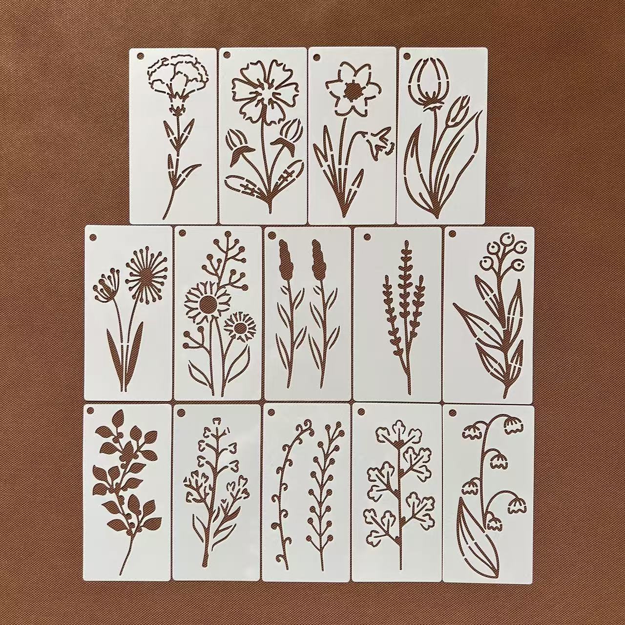 植物彩绘型糊染加厚可反复使用