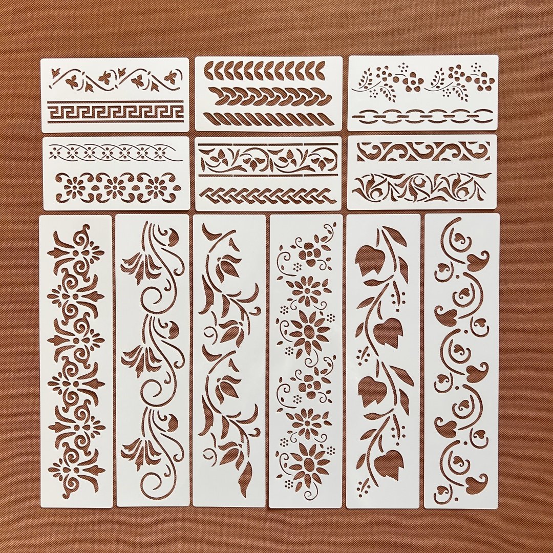 复古风花边装饰蕾丝花朵纹理工艺塑胶喷漆彩绘手账镂空绘画模板,文具电教/文化用品/商务用品,各类尺/三角板/量角器,淘宝优惠券,粉丝福利购,淘宝优惠卷