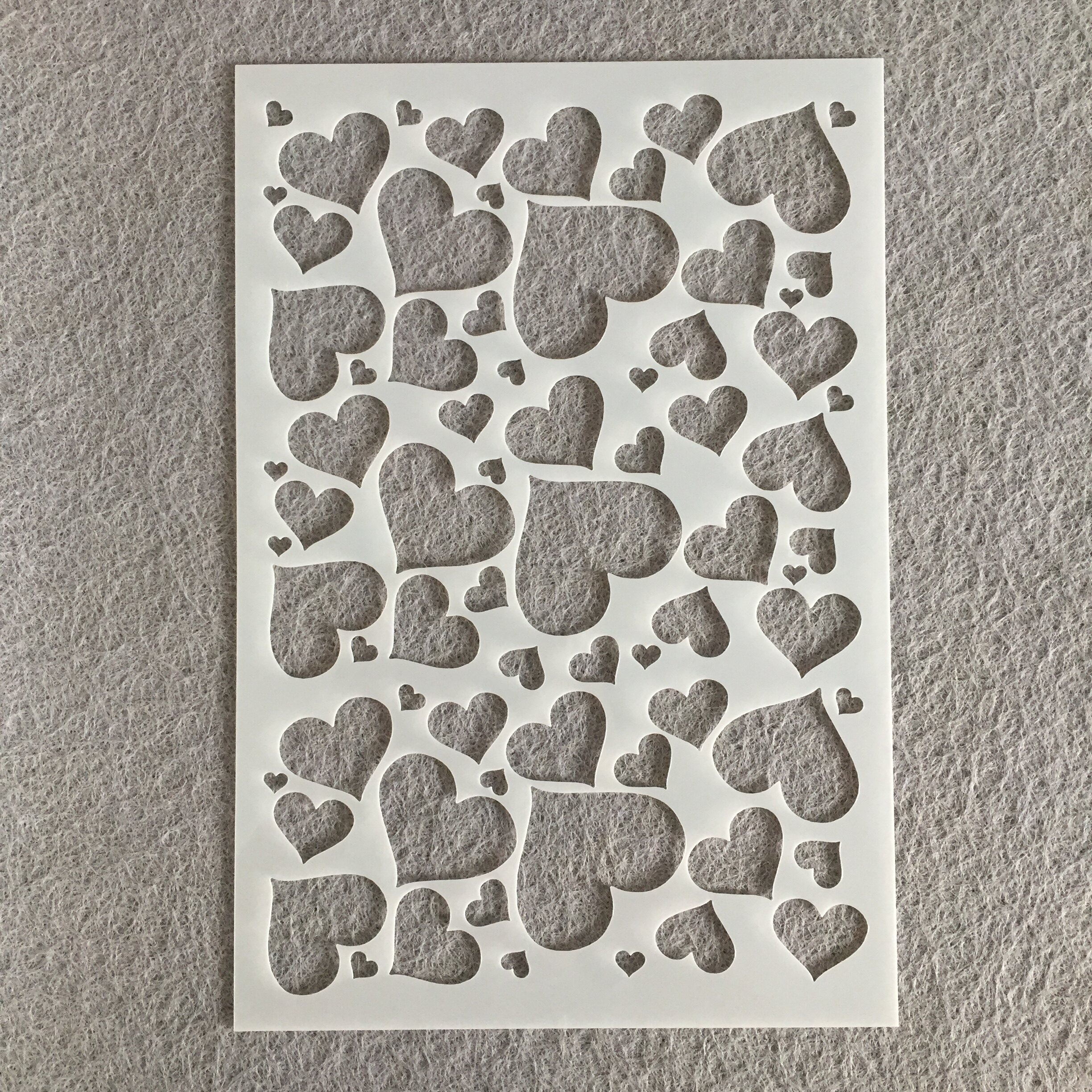 새로운 아마존 기하학 패턴 그림 템플릿 만다라 꽃 스프레이 중공 DIY 그림 중공 템플릿