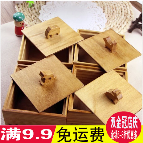 ÎåÄê°Ë°à ZAKKA¸´¹Å·ç ¿É°®¶¯Îï ľÖÊ´¢ÎïºÐ Ê×ÊκР4¿îÑ¡A842