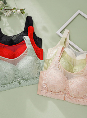 贝黛芳822超薄大胸显小全罩杯防走光无磁内衣舒适收副乳大码文胸