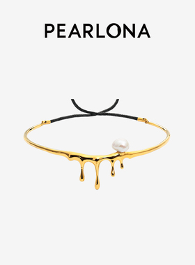 pearlona巴洛克脖子饰品珍珠