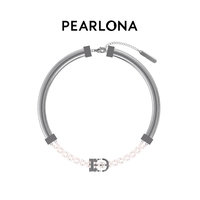 PEARLONA Lacerta联名巴洛克珍珠皮带扣项链小众颈饰苏新皓同款