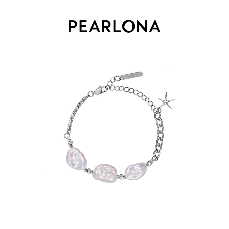 pearlona迷幻海洋新款女珍珠手链