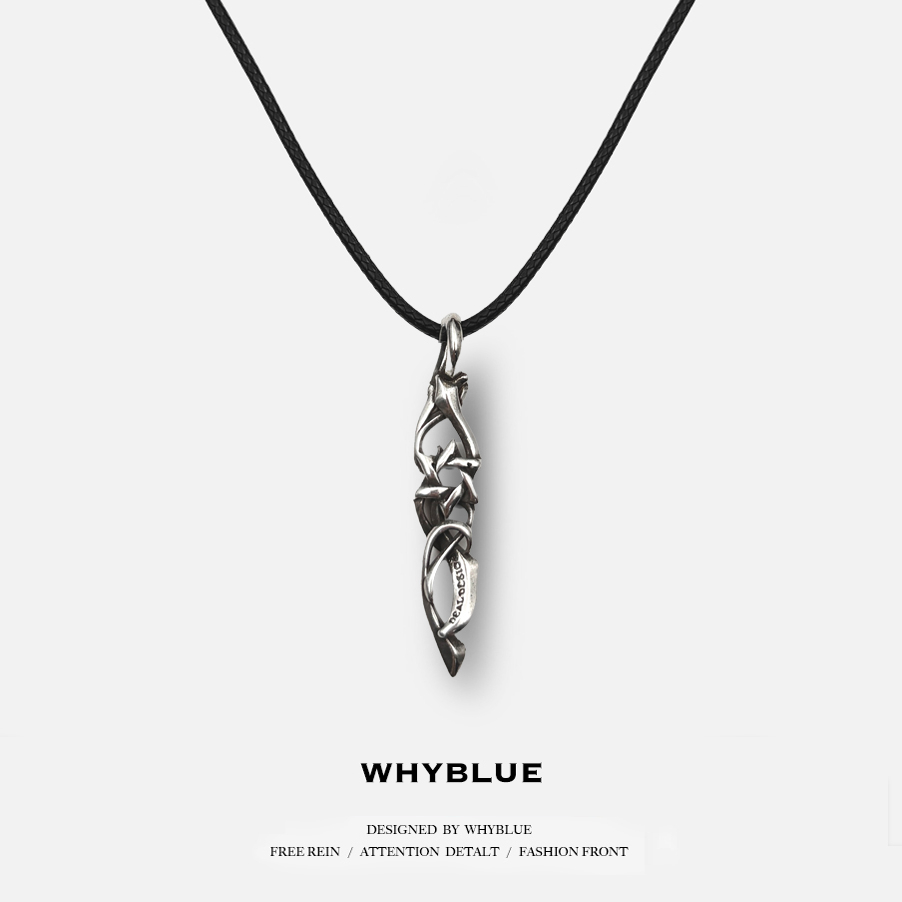 WHYBLUE小众设计树藤项链高级感