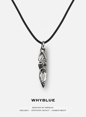 WHYBLUE小众设计树藤项链高级感