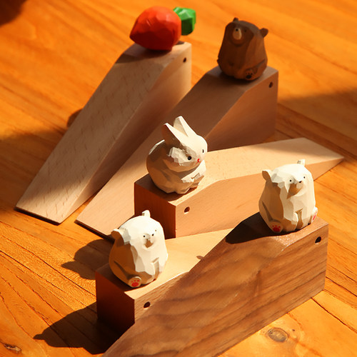 可爱门档手工卡通防夹手