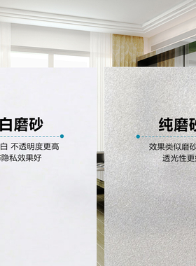 静电遮光玻璃贴纸窗户透光不透明