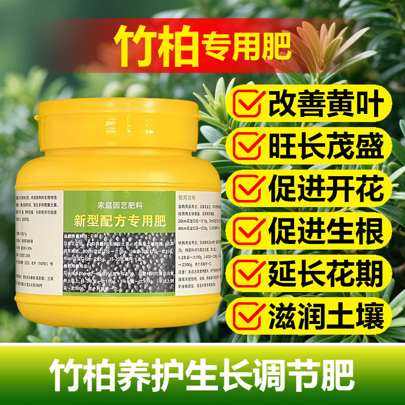 竹柏专用肥料养殖平安竹长寿竹盆栽土培水培养护营养液叶面肥肥料