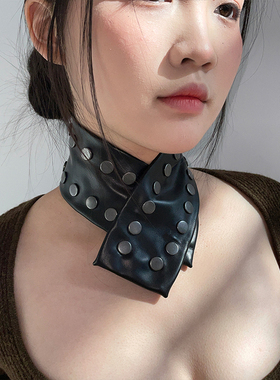 暗黑朋克风金属铆钉choekr