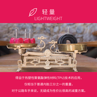 Ridenow超轻公路自行车山地内胎700C单车配件折叠小轮减轻24g克