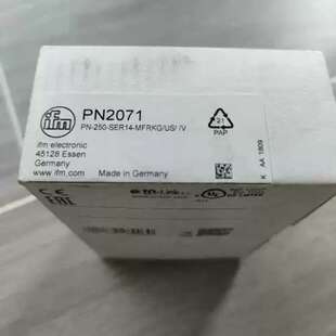 议价IFMPN2071压力感测器B,进口未拆封..