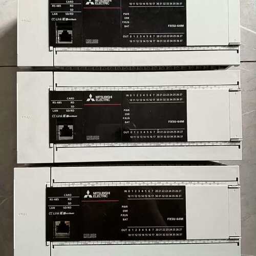议价FX5U-64MR/ES，23年产品，几乎没有盒，数