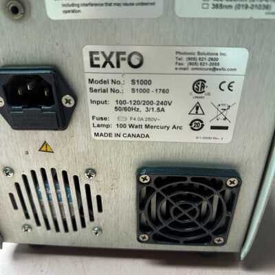 议价EXFO OmniCure S1000紫外固化系统，成色如图