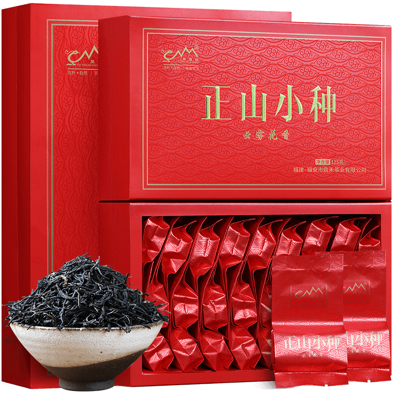 四盒共500g 送2个礼袋 35天退免邮