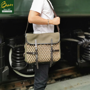 英国白朗德Brady Sutherland BAG通勤包男女防水文艺帆布包英伦风