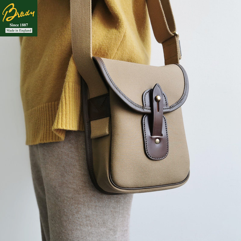 英国白朗德brady kent shoulder单肩包斜跨包文艺休闲帆布包英伦