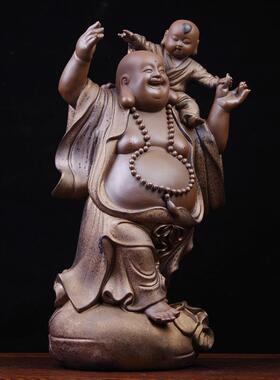 招财酒柜雕塑工艺品大肚弥勒佛