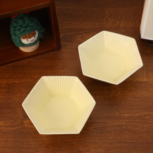 alaniz异形餐具带手柄的碗创意小碗单个精致家用个性调料碗八角碗