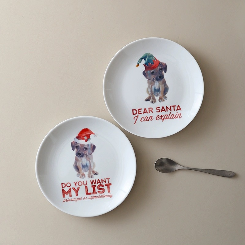 景德镇餐具手捏浅盘日式料理食器菜盘家用复古鱼盘碟质感简约大气