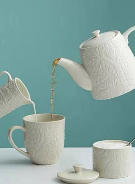 英国Mason cash森林系列陶瓷烘焙料理碗茶壶盘子咖啡杯储物水壶