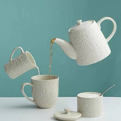 英国Mason cash森林系列陶瓷烘焙料理碗茶壶盘子咖啡杯储物水壶