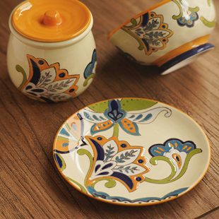 慕古东方中式诧寂风中古风售楼处会所餐厅民宿仿隋代装饰收纳罐子