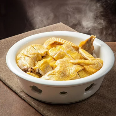 鱼盘加热炉饭店专用蜡烛加热炉陶瓷大号热菜盘子保温酒店明炉餐具