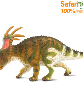 美国Safari原装仿真模型玩具摆件认知史前侏罗纪恐龙100248戟龙