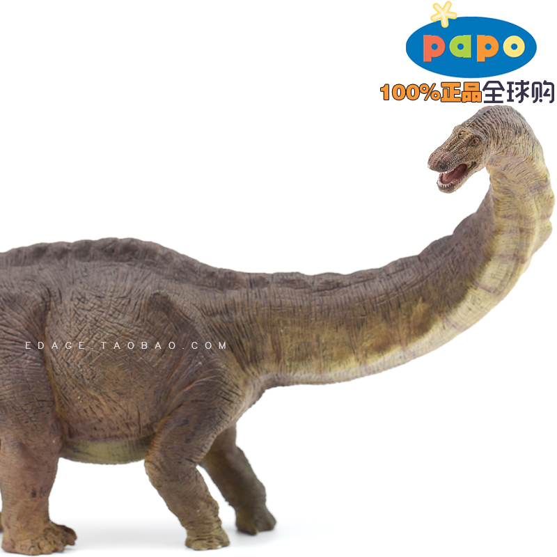 法国papo仿真恐龙模型儿童玩具 侏罗纪 雷龙 55039迷惑龙