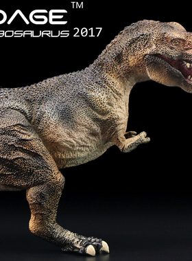 香港EDAGE伊甸纪 侏罗纪恐龙 特暴龙 霸王龙动物模型玩具礼品