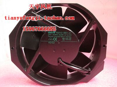 W2E142-BB01-01 进口1原装 EBMPAPST 15038 铁叶轴流风机变频风扇