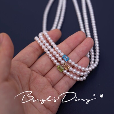时运之门|彩宝珍珠项链橄榄石托帕石黄水晶 Beryl'sDiary