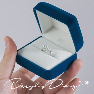 三连音|极光淡水小米可调节戒指 Beryl's Diary