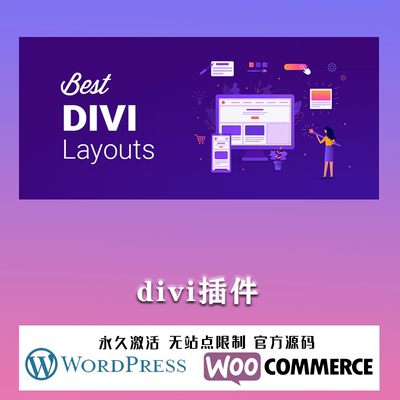 Divi 主题汉化中文 WordPress自定义设计主题模板 含密钥可更新