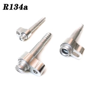 R134a环保活动压板接头汽车空调冷凝器散热器干燥瓶活动压板管头