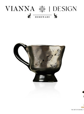 VIANNA高级感陶瓷马克杯咖啡杯