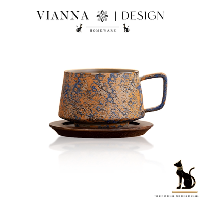 VIANNA设计师款陶瓷咖啡杯套装