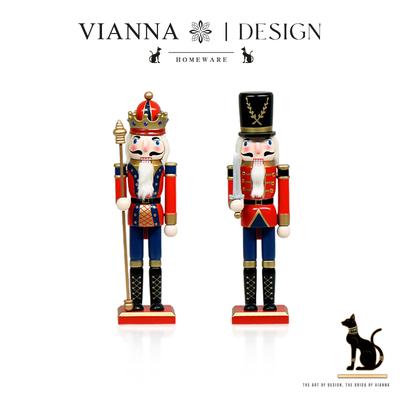 VIANNA胡桃夹子英国木偶士兵摆件